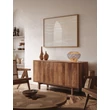 Veioza NovaLuce MAPI lemn, natural, maro, albastru, E27 - NL-9586624