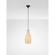 Pendul NovaLuce ONA metal, natural, negru, maro, E27 - NL-9586626
