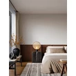 Veioza NovaLuce TIERA metal, natural, negru, maro, E27 - NL-9586627