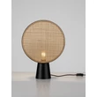 Veioza NovaLuce TIERA metal, natural, negru, maro, E27 - NL-9586628