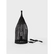 Veioza NovaLuce NAOS natural, negru, E27 - NL-9586630