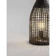 Veioza NovaLuce NAOS natural, negru, E27 - NL-9586630
