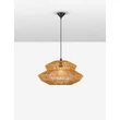 Pendul NovaLuce NUA metal, franghie, negru, maro, E27 - NL-9586641
