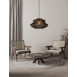 Pendul NovaLuce NUA metal, franghie, negru, E27 - NL-9586644