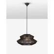 Pendul NovaLuce NUA metal, franghie, negru, E27 - NL-9586644
