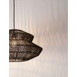 Pendul NovaLuce NUA metal, franghie, negru, E27 - NL-9586644