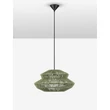 Pendul NovaLuce NUA metal, franghie, negru, verde, E27 - NL-9586647