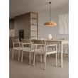 Pendul NovaLuce FREDA metal, franghie, negru, crem, portocaliu,  E27 - NL-9586650