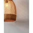 Pendul NovaLuce SOLITA metal, rattan, negru, maro, E27 - NL-9586652