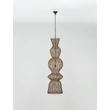 Pendul NovaLuce BREENA metal, rattan, negru, maro, E27 - NL-9586658
