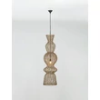 Pendul NovaLuce BREENA metal, rattan, negru, maro, E27 - NL-9586658