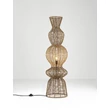 Lampadar NovaLuce BREENA metal, franghie, maro, E27 - NL-9586659