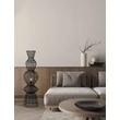 Lampadar NovaLuce BREENA metal, franghie, negru, E27 - NL-9586661