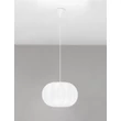 Pendul NovaLuce DELINA metal, textil, alb, E27 - NL-9586669
