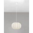 Pendul NovaLuce DELINA metal, textil, alb, E27 - NL-9586669