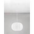 Pendul NovaLuce DELINA metal, textil, alb, E27 - NL-9586670