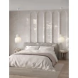 Pendul NovaLuce DELINA metal, textil, alb, E27 - NL-9586673
