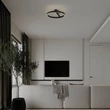 Plafoniera NovaLuce ADALIZ metal, silicon, negru, LED, 47W, 2700-4000K, 2062 Lm - NL-9695125