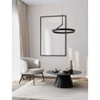Pendul NovaLuce ADALIZ metal, silicon, negru, LED, 59W, 27000-4000K, 2663 Lm - NL-9695127