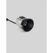 Spot incastrat NovaLuce SANCO metal, negru, LED, 10W, 2700K, 732 Lm - NL-9695131