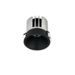 Spot incastrat NovaLuce SANCO metal, negru, LED, 10W, 3000K, 775 Lm - NL-9695135