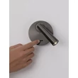 Aplica de perete NovaLuce TICO metal, nichel, LED, 3W, 189lm, 3000K - NL-9695149