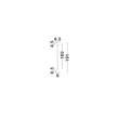 Pendul NovaLuce IRMOS metal, auriu, LED, 5W, 371lm, 3000K - NL-9695154