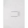 Aplica de perete NovaLuce OTI metal, alb, LED, 10W, 487lm, 3000K - NL-9695162