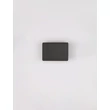 Aplica de perete NovaLuce OTI metal, negru, LED, 10W, 487lm, 3000K - NL-9695163