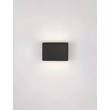 Aplica de perete NovaLuce OTI metal, negru, LED, 10W, 487lm, 3000K - NL-9695163