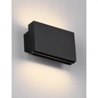 Aplica de perete NovaLuce OTI metal, negru, LED, 10W, 487lm, 3000K - NL-9695163