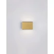 Aplica de perete NovaLuce OTI metal, auriu, LED, 10W, 487lm, 3000K - NL-9695164