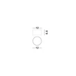 Plafoniera NovaLuce ZIAZA metal, acril, nichel, LED, 17W, 833lm, 3000K - NL-9695169