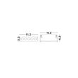 Spot incastrat NovaLuce CANON metal, alb, LED, 8W, 3000K, 401 Lm - NL-9695177