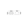 Spot incastrat NovaLuce CANON metal, alb, LED, 6W, 3000K, 310 Lm - NL-9695181