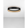 Plafoniera NovaLuce LUMIA metal, silicon, negru, sampanie, LED, 49W, 2700-4000K, 2385 Lm - NL-9695193