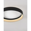 Plafoniera NovaLuce LUMIA metal, silicon, negru, sampanie, LED, 49W, 2700-4000K, 2385 Lm - NL-9695193