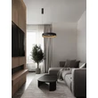 Pendul NovaLuce LUMIA metal, silicon, negru, auriu, sampanie, LED, 39W, 27000-4000K, 1521 Lm - NL-9695197