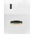 Pendul NovaLuce LUMIA metal, silicon, negru, auriu, sampanie, LED, 39W, 27000-4000K, 1521 Lm - NL-9695197