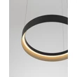 Pendul NovaLuce LUMIA metal, silicon, negru, auriu, sampanie, LED, 39W, 27000-4000K, 1521 Lm - NL-9695197