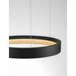 Pendul NovaLuce LUMIA metal, silicon, negru, auriu, sampanie, LED, 48W, 27000-4000K, 2101 Lm - NL-9695199
