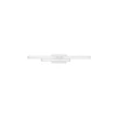 Aplica de perete pentru baie NovaLuce ATOM metal, acril, alb, LED, 14W, 1580lm, 4000K, IP44 - NL-9695268