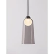 Pendul NovaLuce DIONE metal, sticla, negru, fumuriu, LED, 5W, 205lm, 3000K - NL-9695270