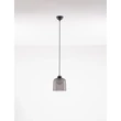 Pendul NovaLuce DIONE metal, sticla, negru, fumuriu, LED, 5W, 205lm, 3000K - NL-9695271