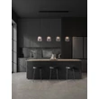 Pendul NovaLuce DIONE metal, sticla, negru, fumuriu, LED, 20W, 800lm, 3000K - NL-9695272