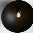 Plafoniera NovaLuce ONIA metal, negru, gri, E27 - NL-9695316
