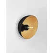 Aplica de perete NovaLuce ONIA metal, negru, auriu, E14 - NL-9695317