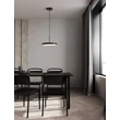 Pendul NovaLuce OPHELIA metal, negru, LED, 27W, 2205lm, 3000K - NL-9695320