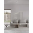 Pendul NovaLuce OPHELIA metal, alb, LED, 27W, 2205lm, 3000K - NL-9695321