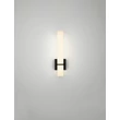 Aplica de perete pentru baie NovaLuce LUCA metal, sticla, negru, alb, LED, 15W, 1309lm, 4000K, IP44 - NL-9695337